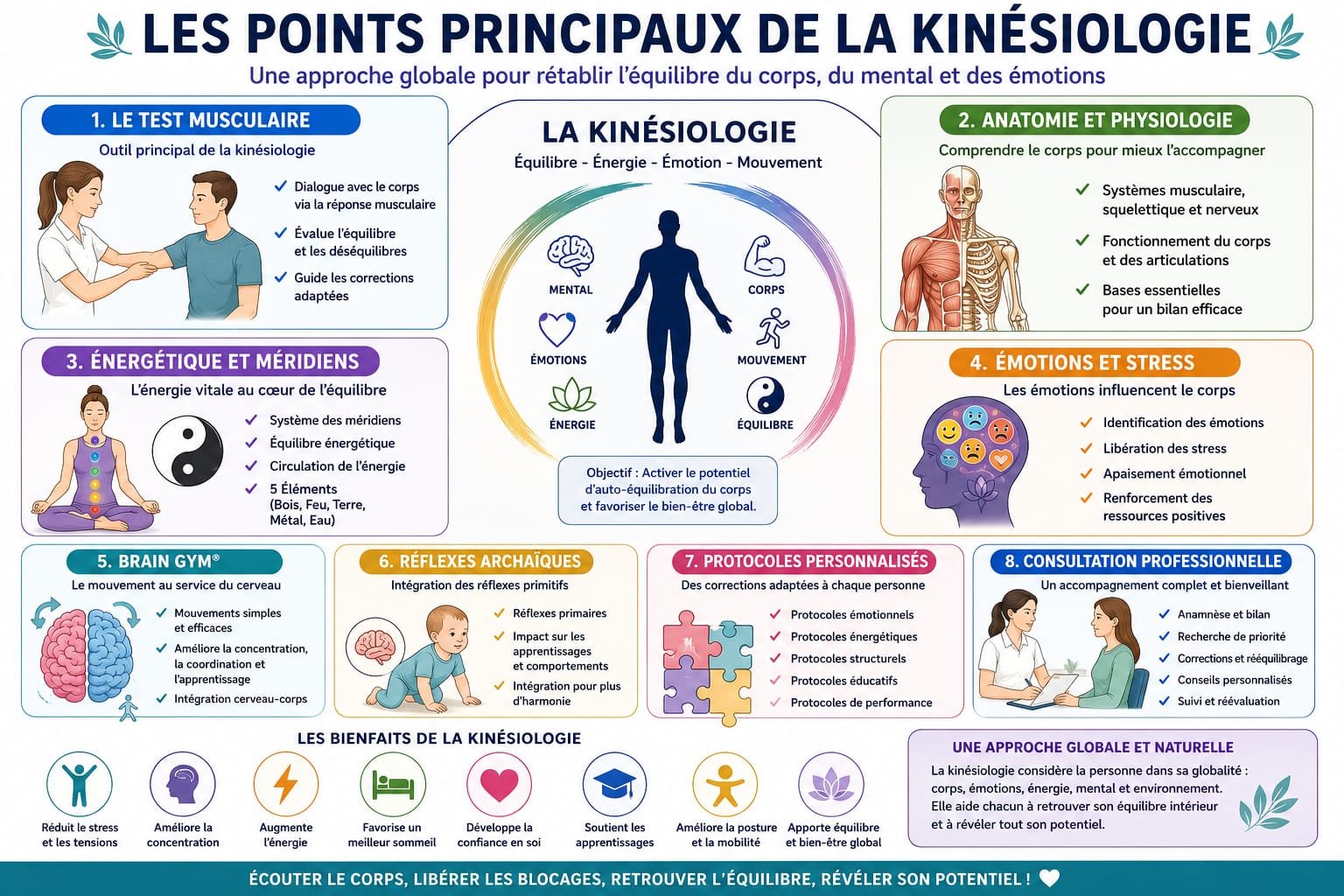 Formation professionnelle complète en Kinésiologie